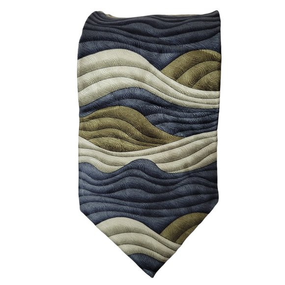 Jerry J. Garcia 100% Silk Tie Blue Iceberg Ltd. Ed. 220 of 1,000 Grateful Dead - Picture 6 of 10